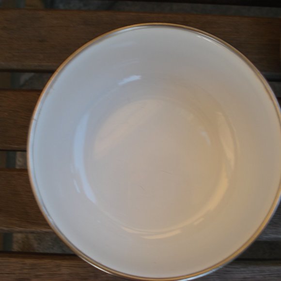 Set Of Two Kobe Vintage Enamel Coated Kitchen Bowls Floral Design - Picture 3 of 9